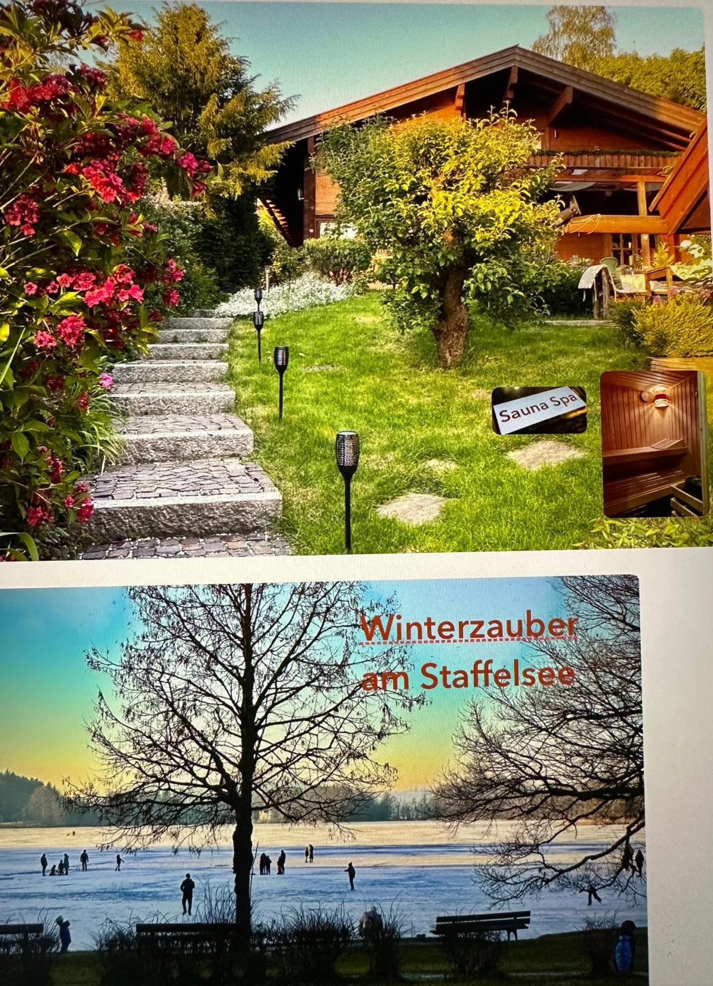 Weil Ich Es Mir Wert Bin Lejlighed Seehausen am Staffelsee Eksteriør billede